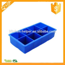 Non-stick Non-toxic Large Silicone King Cube Ice Cube Trays